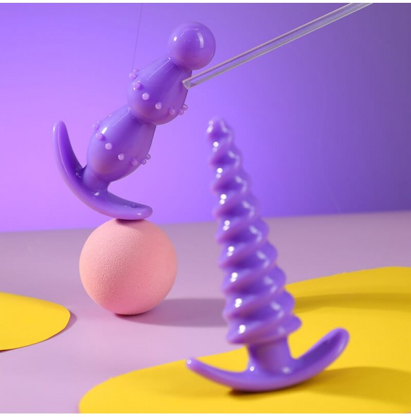 MizzZee - Ice Cream Cone Anal Butt Plug (Full Set 2 Pieces) MizzZee - Ice Cream Cone Anal Butt Plug (Full Set 2 Pieces)